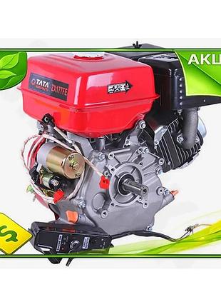 Двигатель бензиновый с электростартером 177fe tt agro moto (выход вала под шпонку, 25 мм) 9 л.с.