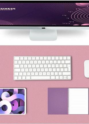 Игровая поверхность desk mat ultra slim 900x400x1.8 мм violet/pink