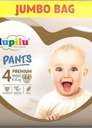 Подгузники-трусики lupilu premium jumbo bag 4 (8–15 кг) 44 шт