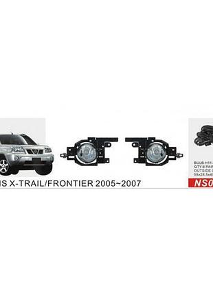 Фари дод. модель nissan x-trail 2005-2007/ns-048/h11-12v55w/ел.проводка