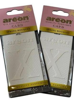 Освежитель воздуха areon x card spring bouquet