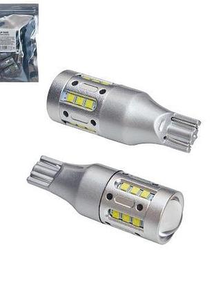 Лампа pulso/габаритна/led t15/w2.1x9.5d/w16w/24smd-2020/12-24v/3w/333lm white