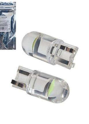 Лампа pulso/габаритная/led t10/w2.1x9.5d/w5w/1smd-cree/12v/0.5w/55lm green