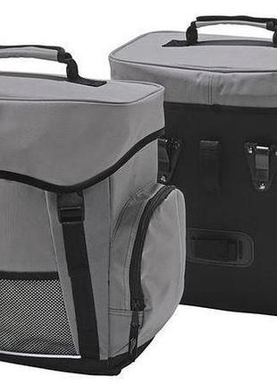 Велосумка с дождевиком 17 l crivit pannier bag set ian278518