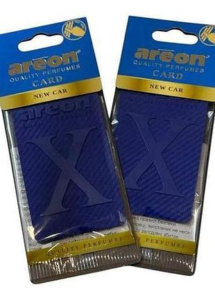 Освежитель воздуха areon x card new car