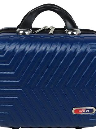 Бьюти кейс дорожный с abs 14l gd polo синий
