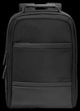 Деловой рюкзак для ноутбука 15 дюймов live in style черный, 15l