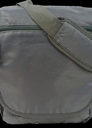 Термосумка, сумка-холодильник через плече 8l live in style small cool bag сіра