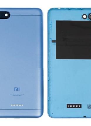 Задняя крышка xiaomi redmi 6a голубая