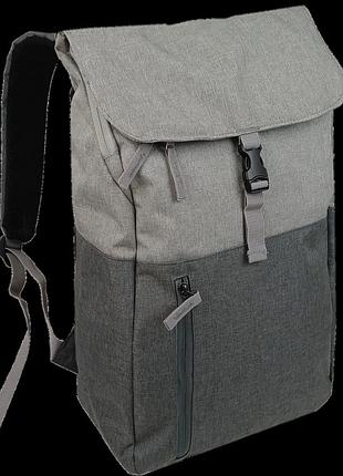 Легкий городской рюкзак 18l live in style nachhaltiger rucksack серый