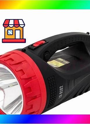 Bs фонарь аккумуляторный 1 best mix led 5 w + 25 led intertool lb-0102 bas77/n