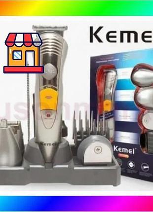 Bs машинка для стриження best mix волосся 7 в 1 kemei km-580a тример bas77/n