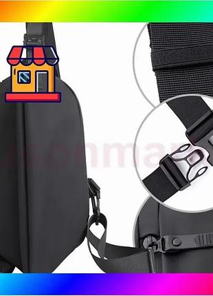 Bs мужская сумка через best mix плечо нагрудная baellery cross body bag сумка jxa1808 37*18 см чёрная bas77/n