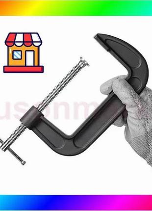 Bs струбцина тип "g" best mix 5", 125 мм intertool ht-6017 bas77/n