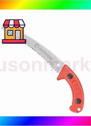 Bs ножовка садовая intertool best mix ht-3144 bas77/n
