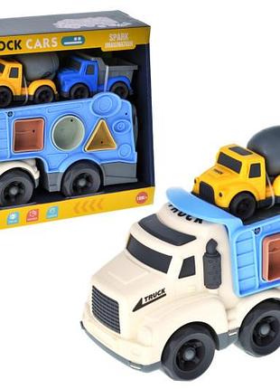 Машина автовоз 933-883b в коробке р.33,5x12x21,5 см yg toys