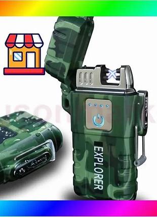 Bs электроимпульсная зажигалка jl317 best mix explorer дуговая usb зажигалка юсб камуфляж bas77/n