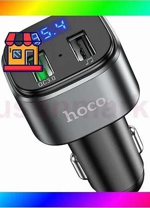 Bs автомобильный fm-трансмиттер модулятор best mix bluetooth mp3 hoco e67 fighter qc3.0 bas77/n