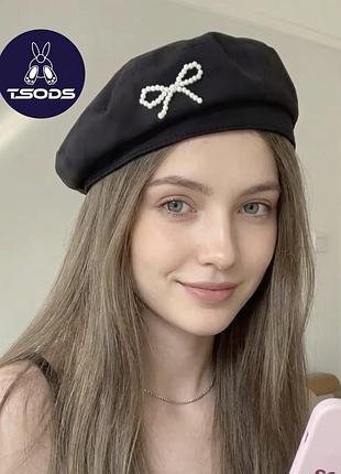 Берет чорний tsods