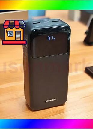 Bs внешний аккумулятор power best mix bank lenyes px342d 30000 mah, pd22,5w + быстрая зарядка батарея bas77/n