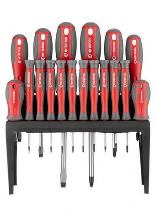 Bs набор отверток 18 best mix ед. intertool vt-3350 bas77/n 3