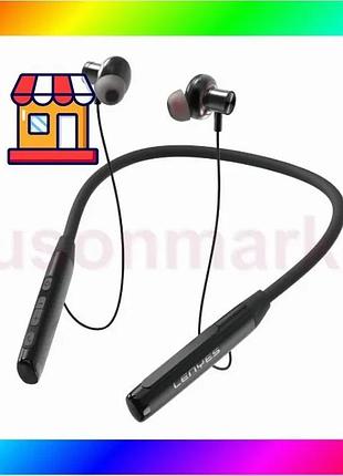 Bs бездротові спортивні bluetooth best mix навушники lenyes a57 чорні bas77/n
