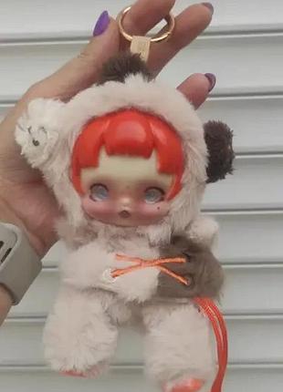 Колекційна фігурка skullpanda winter symphony series plush pop mart