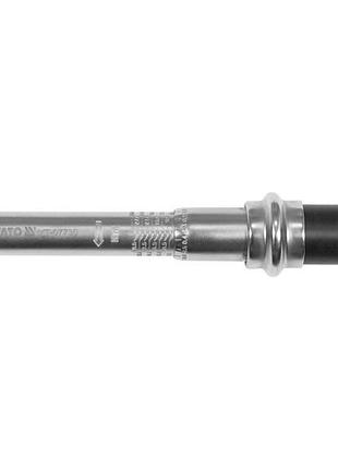 Ключ динамометричний yato : квадрат 3/8", f= 6- 30 нм, l= 295-316 мм [12]