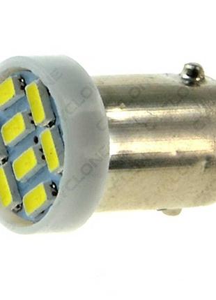 Светодиодная лампа led cyclone 3014-8 12v mj (белый) (цена за 1шт) арт.t8-014 тайвань арт.t8-014 тайвань