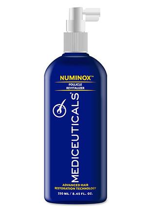 Стимулирующая сыворотка mediceuticals numinox для роста волос и здоровья кожи головы при ага, 250 мл