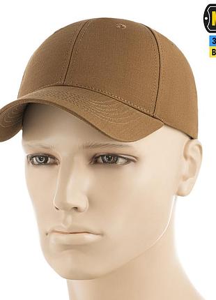 Жіноча бейсболка elite flex ріп-стоп p801 коричнева