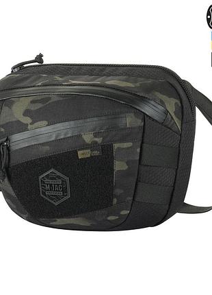 Тактическая сумка sphaera hex hardsling bag large с липучкой multicam a731 black/black
