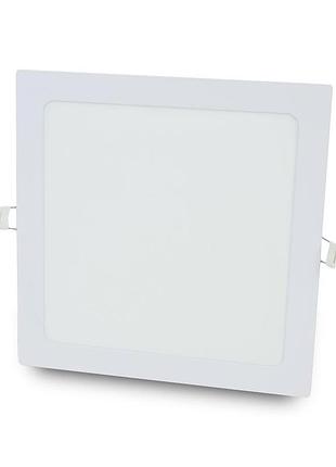 Светильник светодиодный lightwell lw-sq-rcd-18 18w квадрат, встроенный