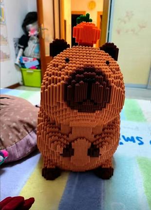 Величезний конструктор капібара magic blocks 3
