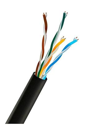 Кабель вита пара utp cat5e cu 0.51mm ldpe outdoor trinix 305m