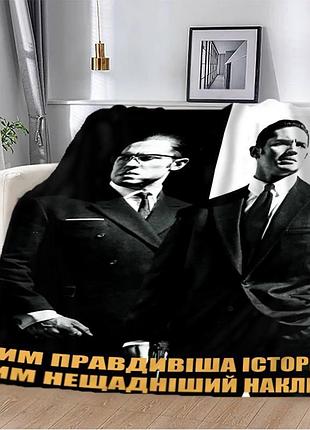 Плед 3d плюшевый на кровать мотивационный правдивая история 160х200 см