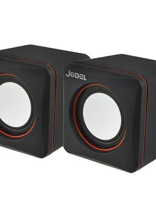 Компьютерные колонки jedel ck4 чёрные