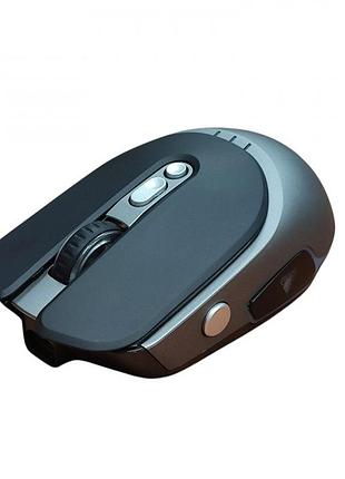 Беспроводная мышь с функцией bluetooth, компьютерная мышка черная jedel wh104 3200dpi