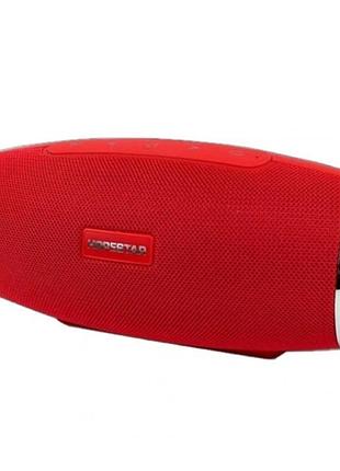 Портативная беспроводная bluetooth колонка hopestar h27 / 10w, bluetooth, tws, fm, mp3, aux, mic красная