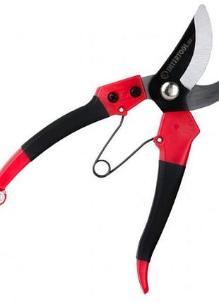 Секатор садовый плоскостной intertool ft-1000 3