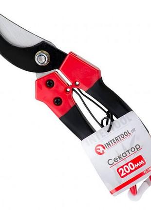 Секатор садовый плоскостной intertool ft-1000 5