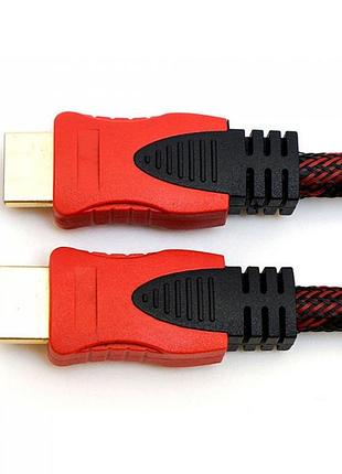 Кабель ukc hdmi - hdmi позолоченные коннекторы