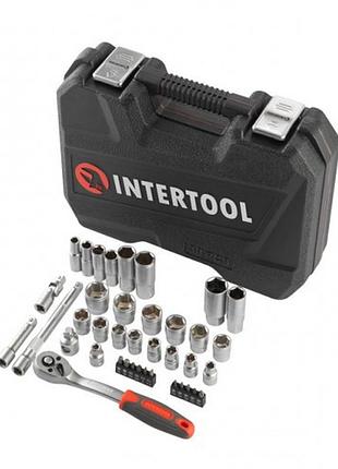 Набор инструментов 3/8" 39ед. intertool et-9039