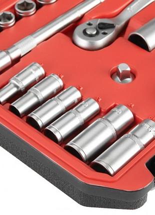 Набор инструментов 3/8" 39ед. intertool et-9039 2