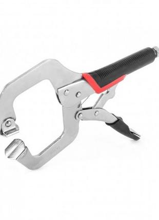 Клещи зажимные c-type 150 мм cr-v intertool ut-5205