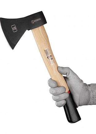 Сокира 600 г, ручка пекан, 48-57 hrc intertool ht-0256