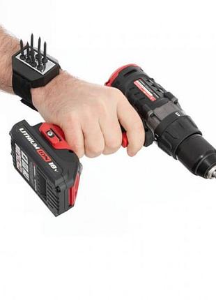 Браслет магнитный строительный для закрепления мелких деталей intertool sp-1000