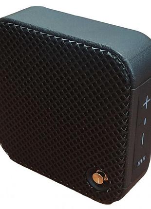 Колонка беспроводная квадратная черная bluetooth willen