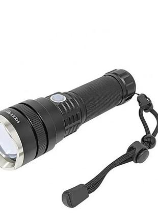 Ручной аккумуляторный фонарь bailong bl-858-p50