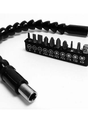 Гибкая насадка для отвёртки flexible screw tool 10 в 1